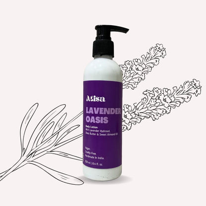 Atisa Lavender Oasis Body Lotion - Distacart