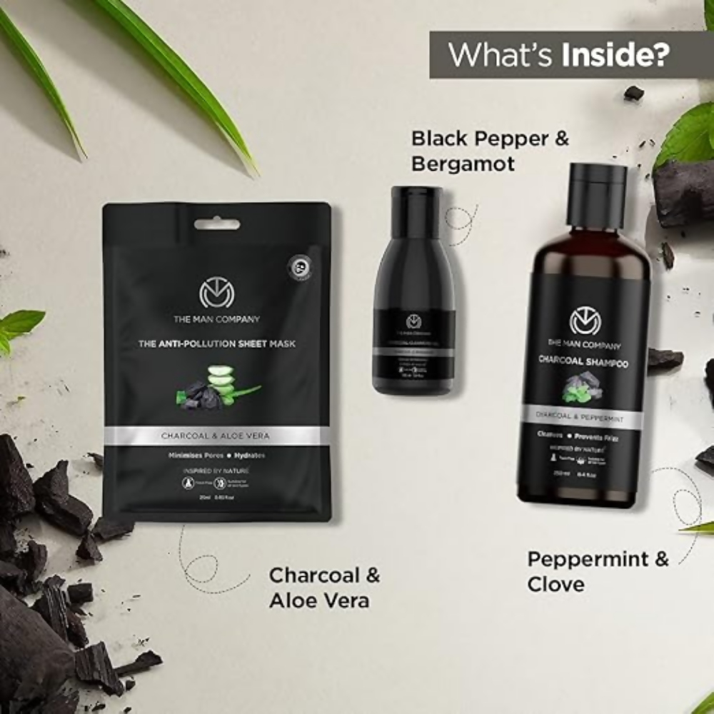 The Man Company Ultimate Charcoal Detan Kit - Dista