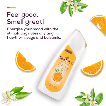 Santoor Refreshing Skin Body Wash - Distacart