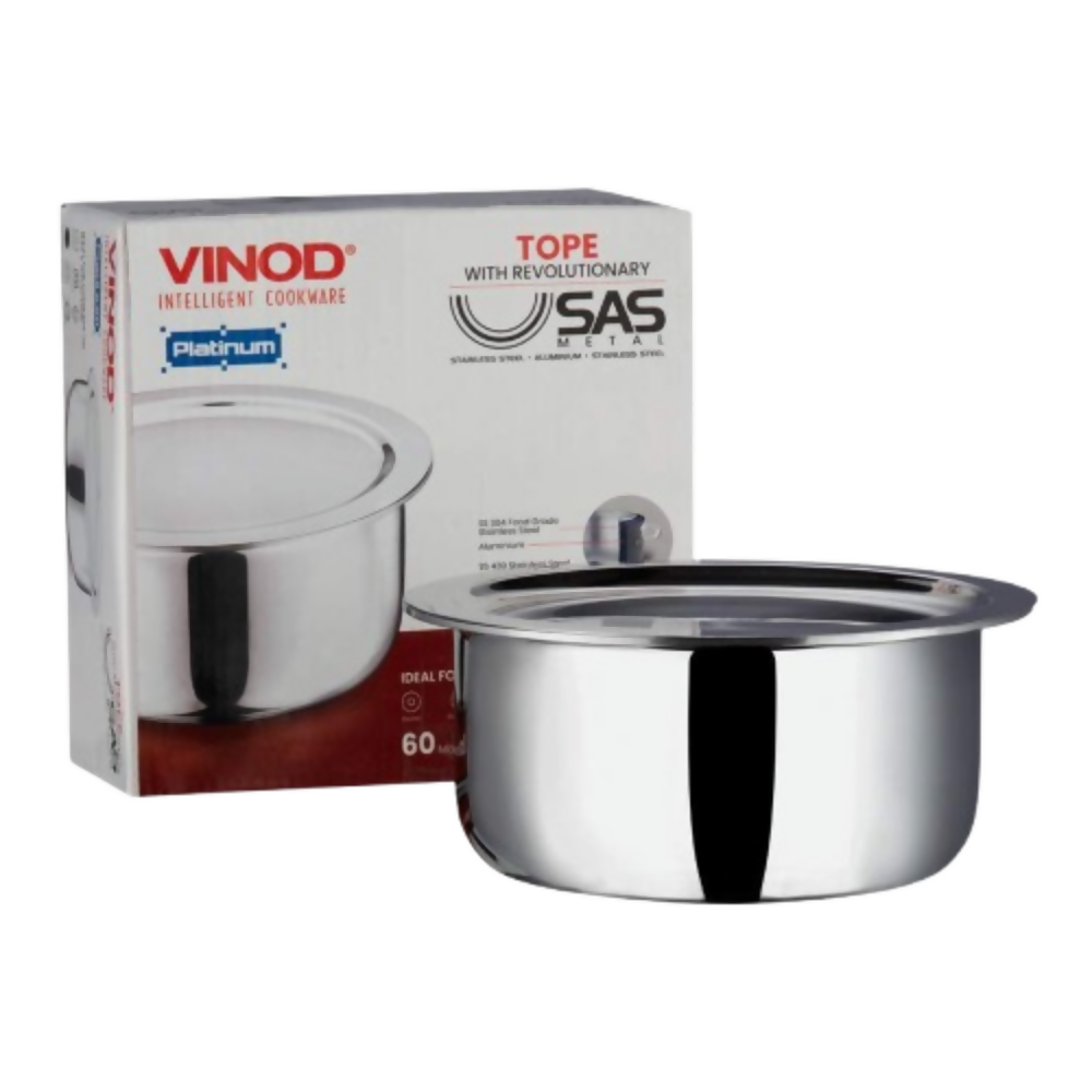 Vinod Platinum Triply Stainless Steel Tope - Dista