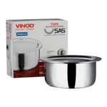 Thumbnail for Vinod Platinum Triply Stainless Steel Tope - Dista