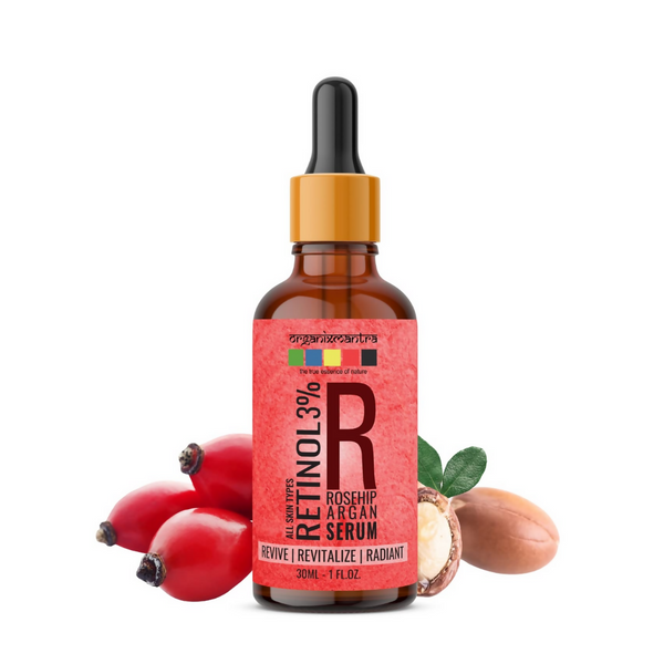 Organix Mantra Retinol Serum 3% for face with Vitamin E - Distacart