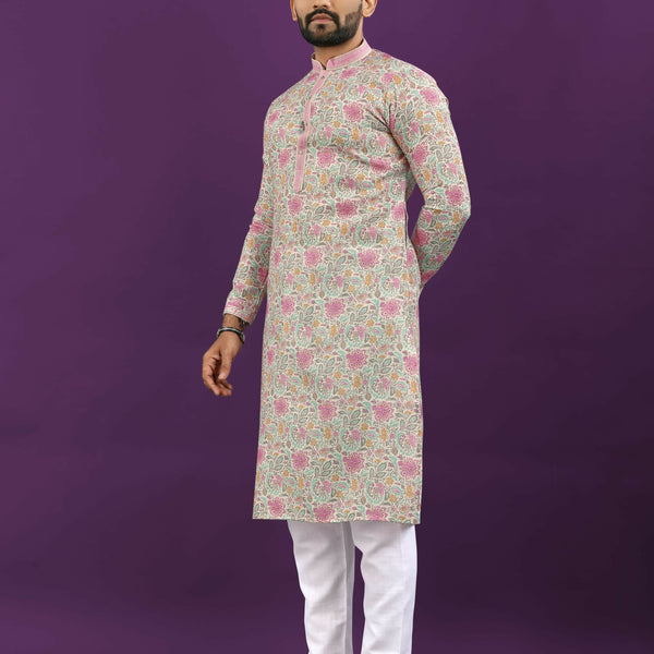 Anaita Pink Digital Print Kurta - Distacart