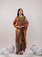 Thumbnail for Yufta Multi Pure Shimmer Tissue With Pure Viscose Trouser And Shimmer Dupatta
