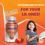 Thumbnail for Patanjali Nutrela Multi- Vitamin Kids Gummies- Straberry Flavour