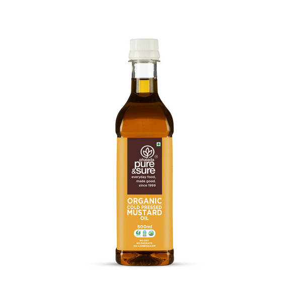 Pure & Sure Organic Mustard Oil - Distacart