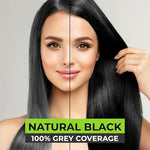 Thumbnail for VCare Super Eazzy Hair Color Shampoo for Women and Men - Natural Black