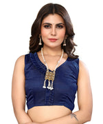 Thumbnail for Vamika purple Printed Art Silk Saree - Distacart