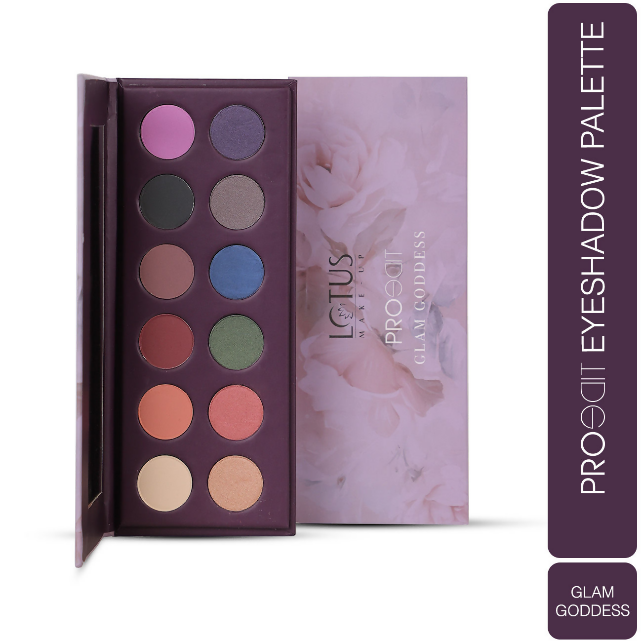 Lotus Make Up Proedit Eye Primer Infused Eyeshadow Palette - Glam Goddess - Distacart