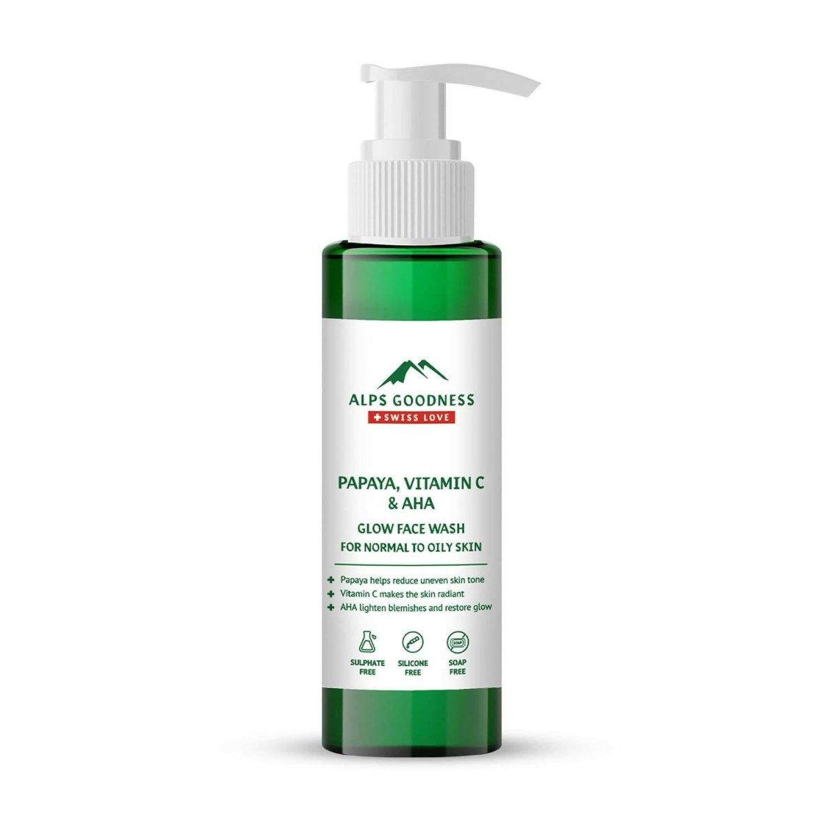 Alps Goodness Papaya, Vitamin C & AHA Glow Face Wash - Distacart