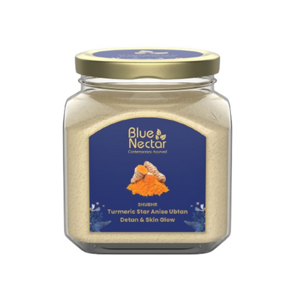 Blue Nectar Turmeric Star Anise Ubtan Face Pack - Distacart