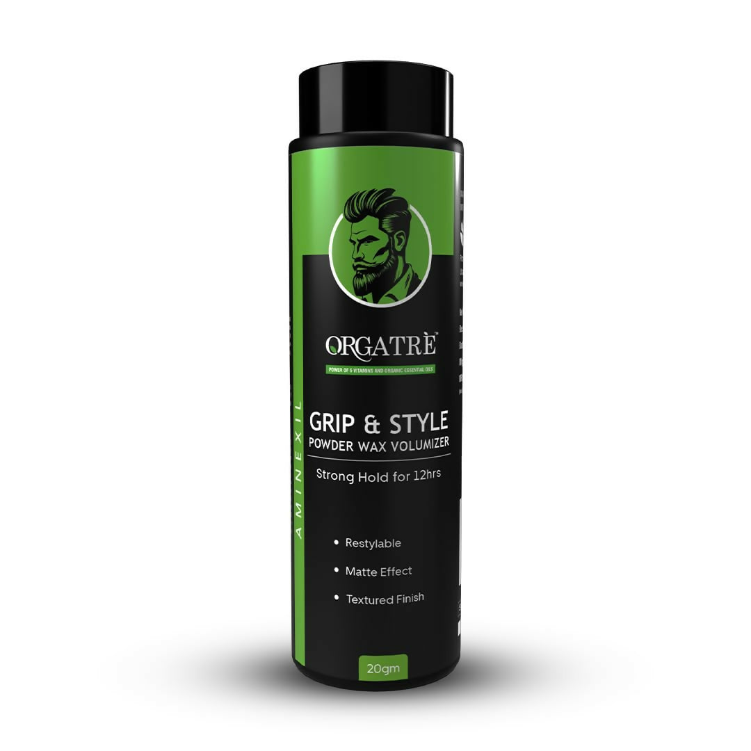 Orgatre Grip And Style Hair Volumizing Powder Wax, Strong hold For 12 Hrs Hair Wax - Distacart