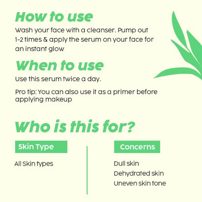 PLIX The Plant Fix 24k Guava Gold Lightweight Face Serum - Distacart