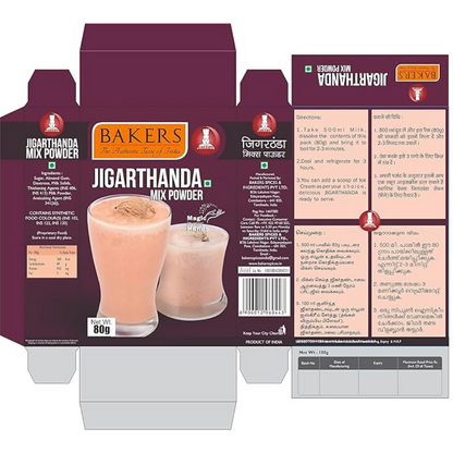 BAKERS Jigarthanda Mix Powder - Dista