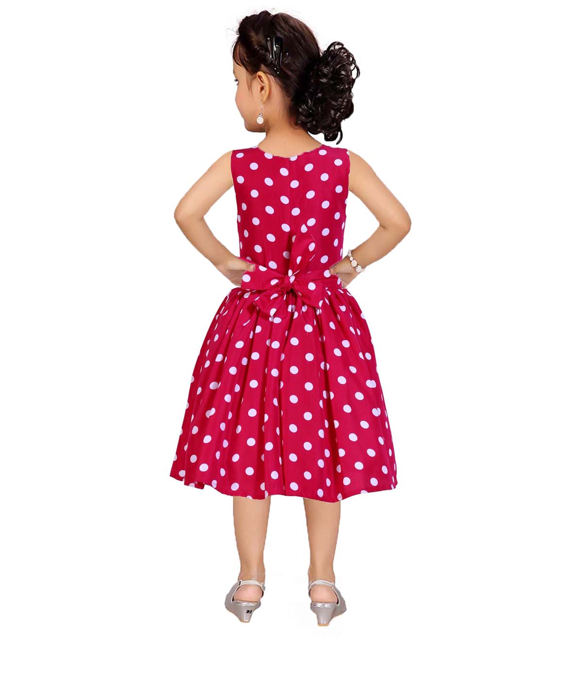 Asmaani Kids Party Wear Stylish Dresses, Perfect for Parties, Functions & Vacations - Pink