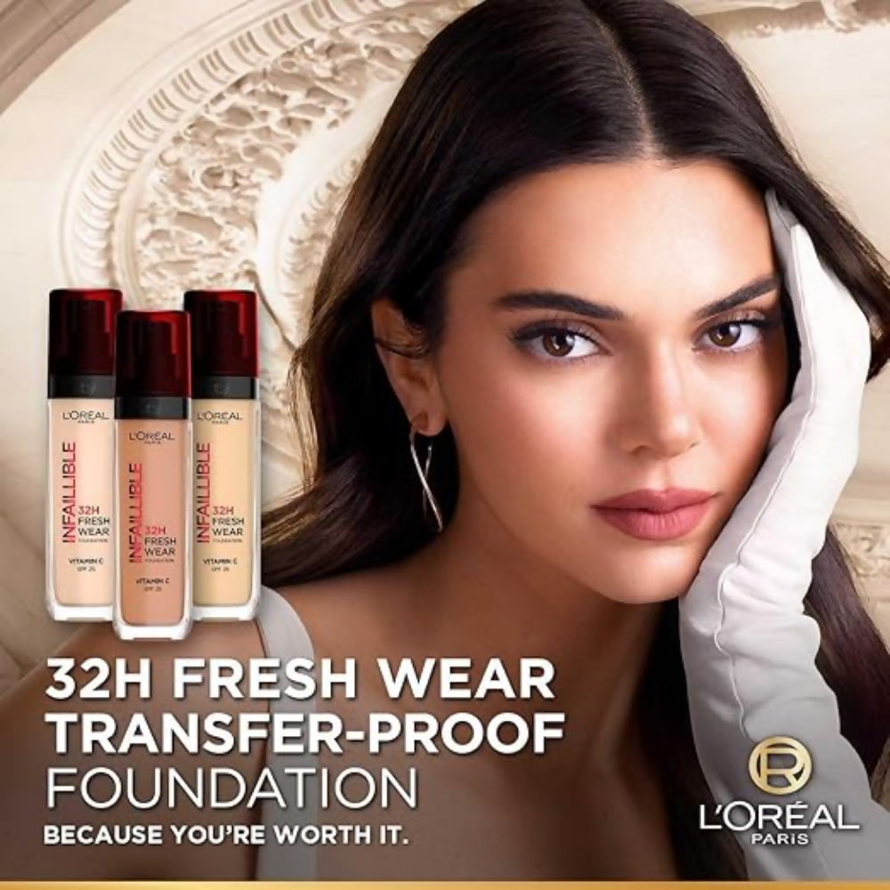 L'Oreal Paris Liquid Foundation - 145 Rose Beige - Dista