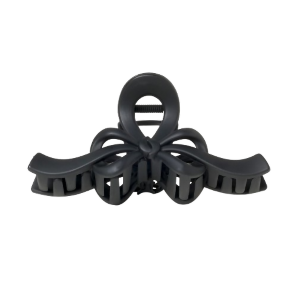 Bronson Professional Hair Claw Clip Hair Clutcher - Matte Black - Dista