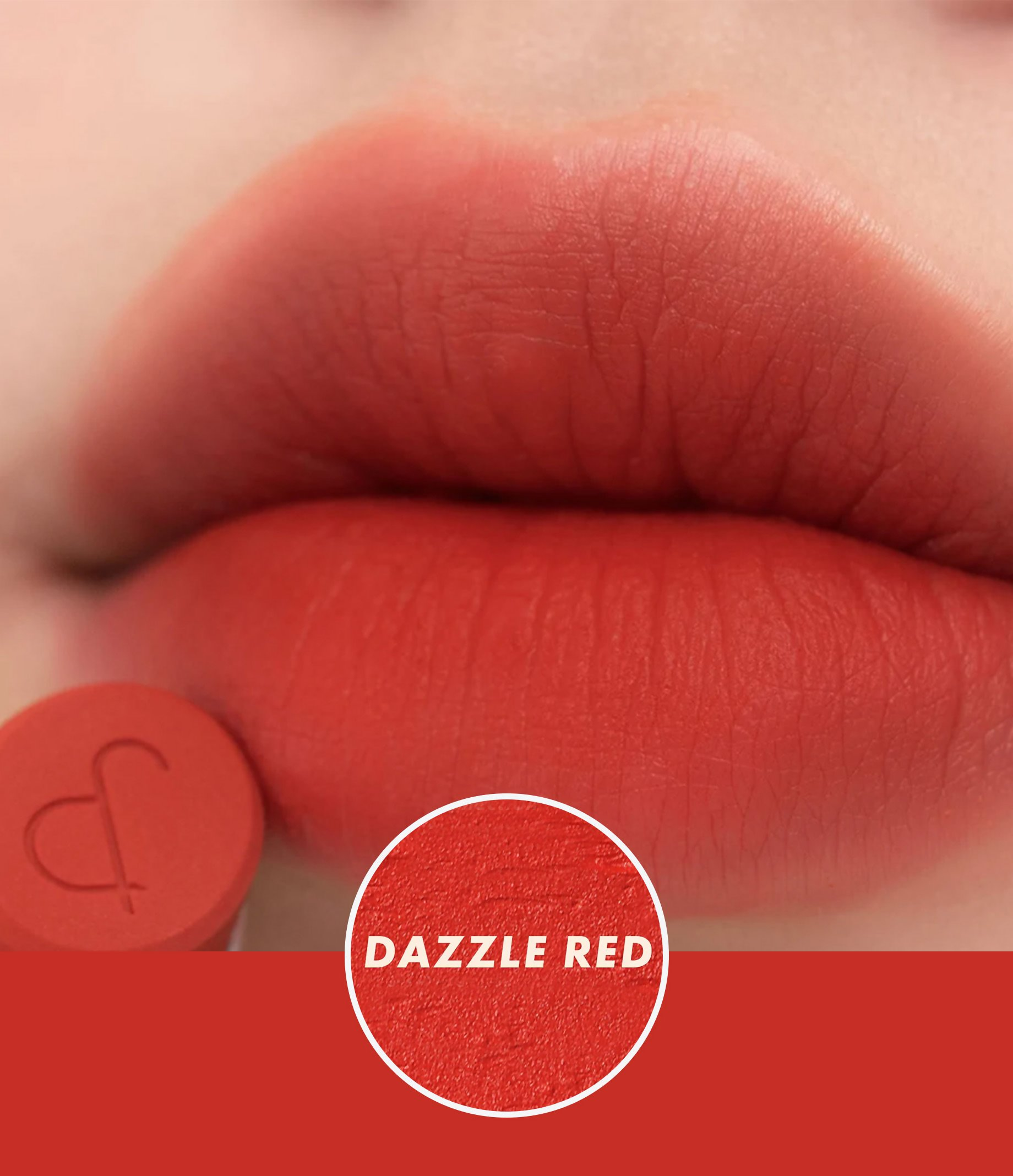 Rom&nd Zero Matte Lipstick - 16 Dazzle Red - Distacart