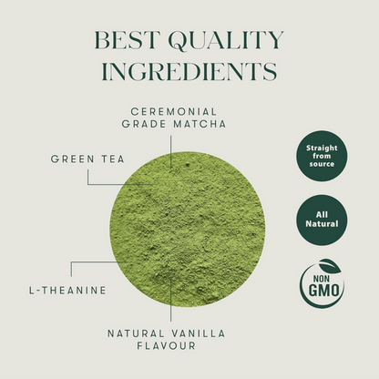 Luxmi Estates Vanilla Matcha with Probiotics - Dista