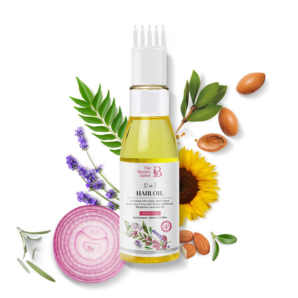The Beauty Sailor 10 In 1 Hair Oil - Distacart