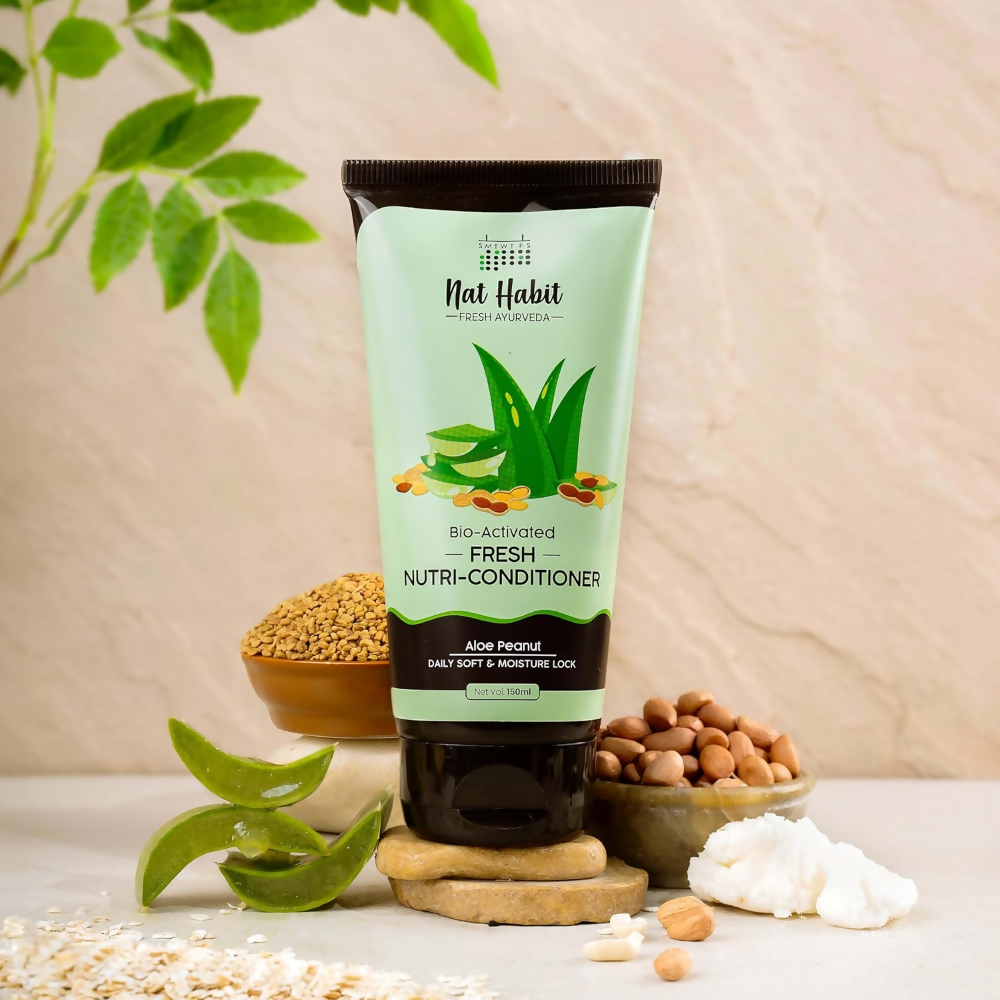 Nat Habit Aloe Peanut Nutri-Conditioner - Distacart