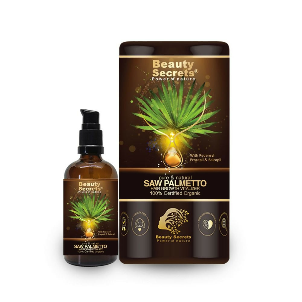 Beauty Secrets Saw Palmetto Hair Growth Serum - Distacart
