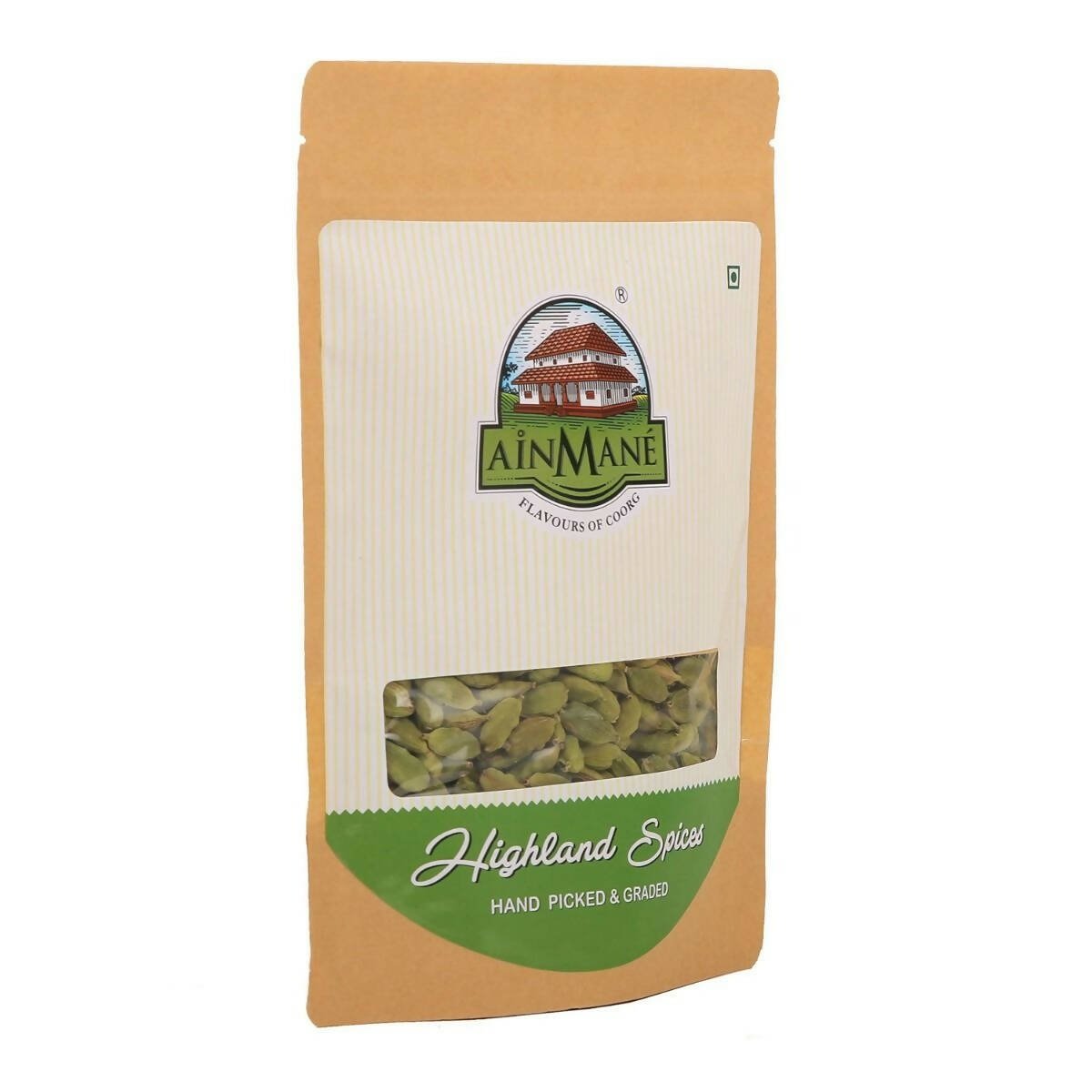 Ainmane Fine Quality Whole Cardamom 8mm - Distacart