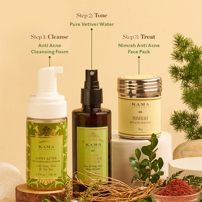 Kama Ayurveda Mini Anti Acne Cleansing Foam - Distacart