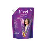 Thumbnail for Vivel Fragrant Body Wash Lavender & Almond Oil Moisturizing Shower Gel Supersaver Refill Pack - Distacart