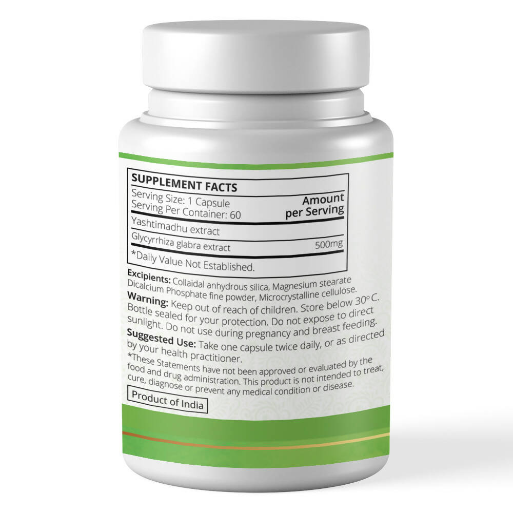 Ayuna Yashtimadhu Veg Capsules - Distacart
