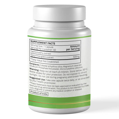 Ayuna Yashtimadhu Veg Capsules - Distacart