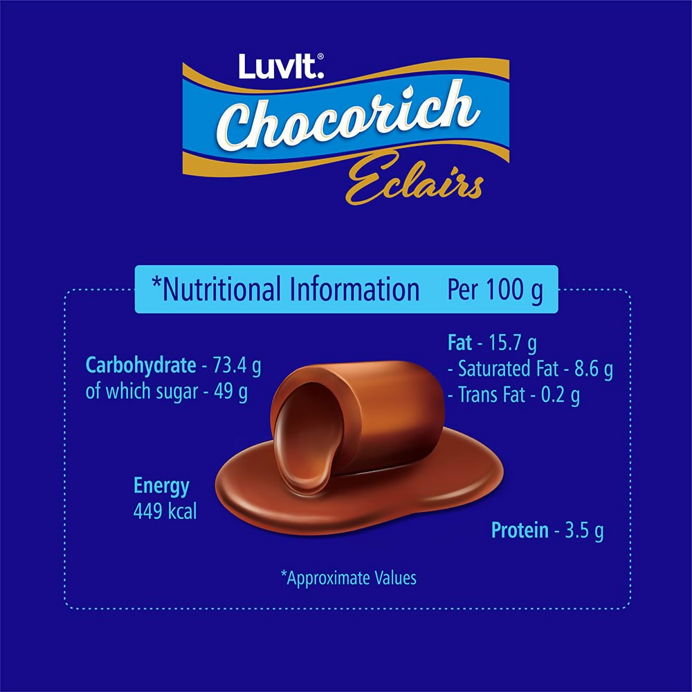 LuvIt. Chocorich Assorted Eclairs - Distacart