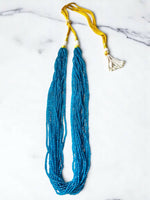 Thumbnail for Inhanns Crystal Beads Luxe Edition – Multi-Layered Necklace - Sea Blue - Distacart
