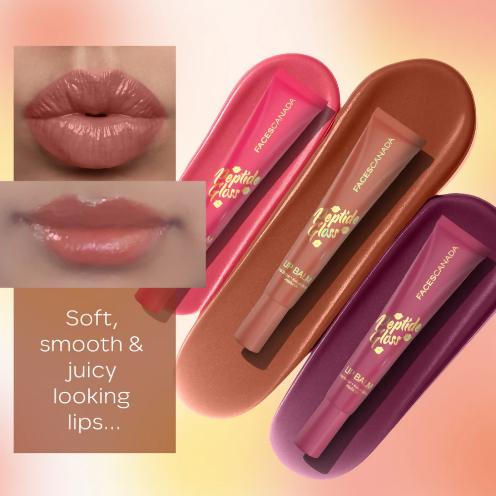 Faces Canada Peptide Gloss Lip Balm - Mocha Melt 01 - Distacart