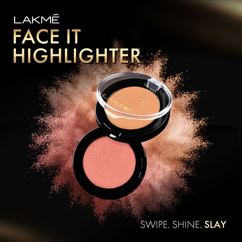 Lakme Face It Highlighter - Bronze - Distacart