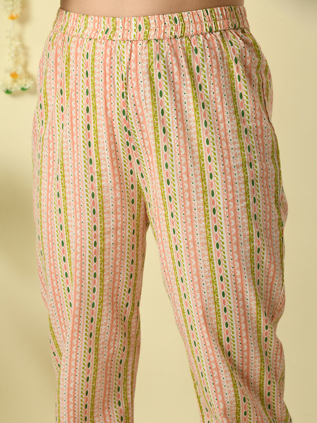 Myshka Women's Multi Pure Cotton Kurta & Palazzos With Dupatta Party Sets - Distacart