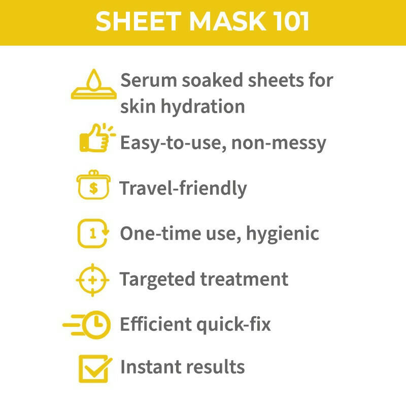 Nykaa Skin Secrets Indian Rituals Lemon + Honey Sheet Mask For Glowing & Clear Skin - Distacart