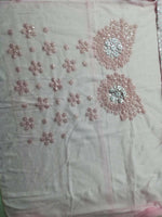 Thumbnail for Jyoti Fashion Dreamy Baby Pink Silk Thread with Paper Mirror & Cut work Lehenga Choli with Dupatta - Distacart