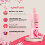 Thumbnail for VI-JOHN Saffron Natural Fairness Body Lotion Himalayan Rose with Lactic Acid Deep Nourishment for Soft & Radiant Skin For All Skin Types