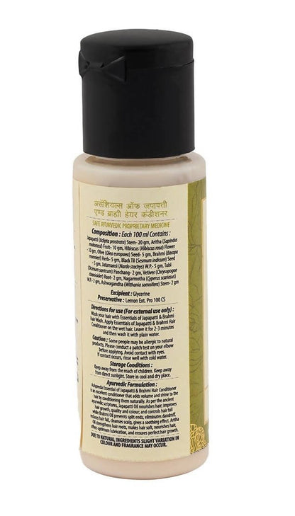 Ashpveda Essentials of Japapatti and Brahmi Hair Conditioner - Distacart