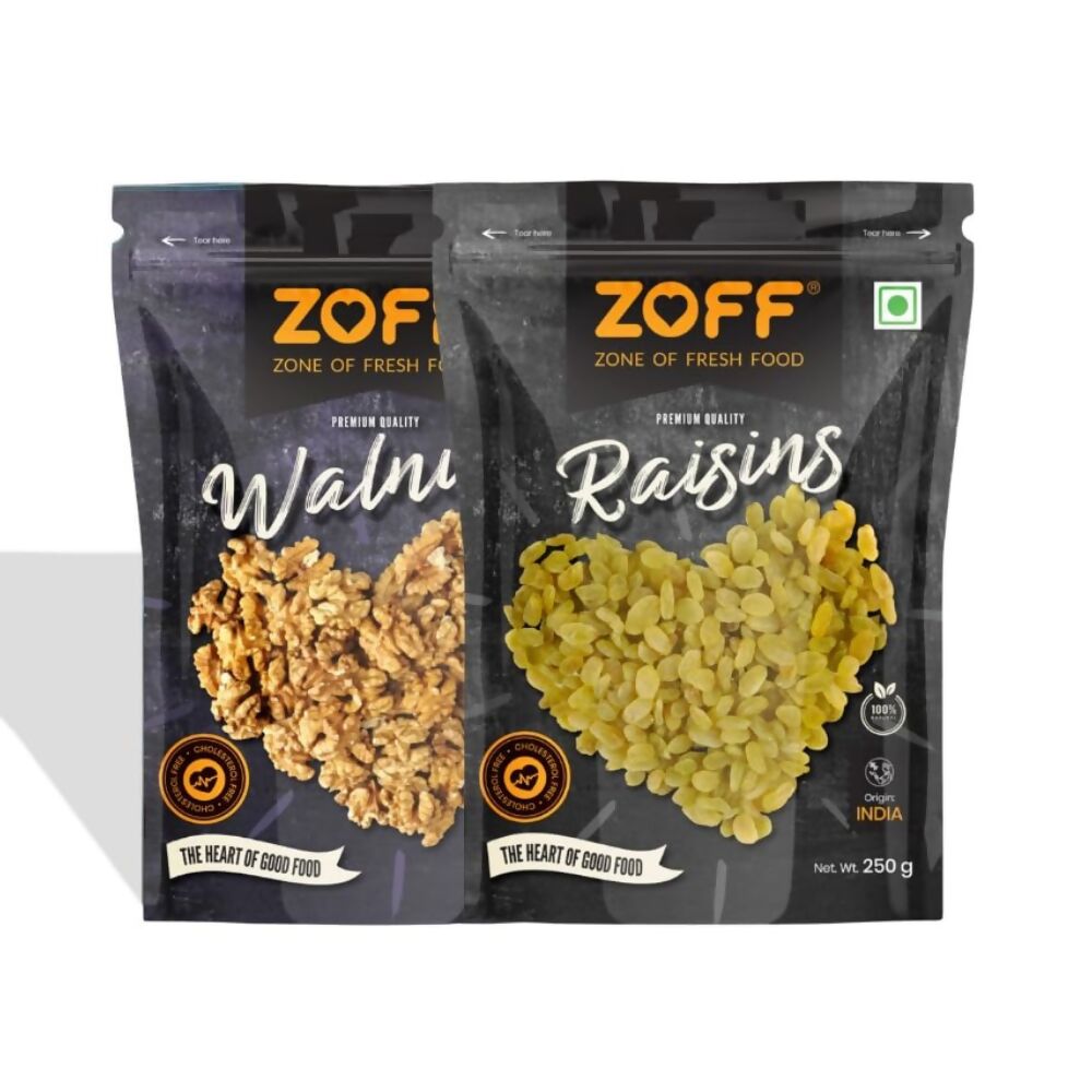 Zoff Premium Raisins & Walnuts Combo - Distacart