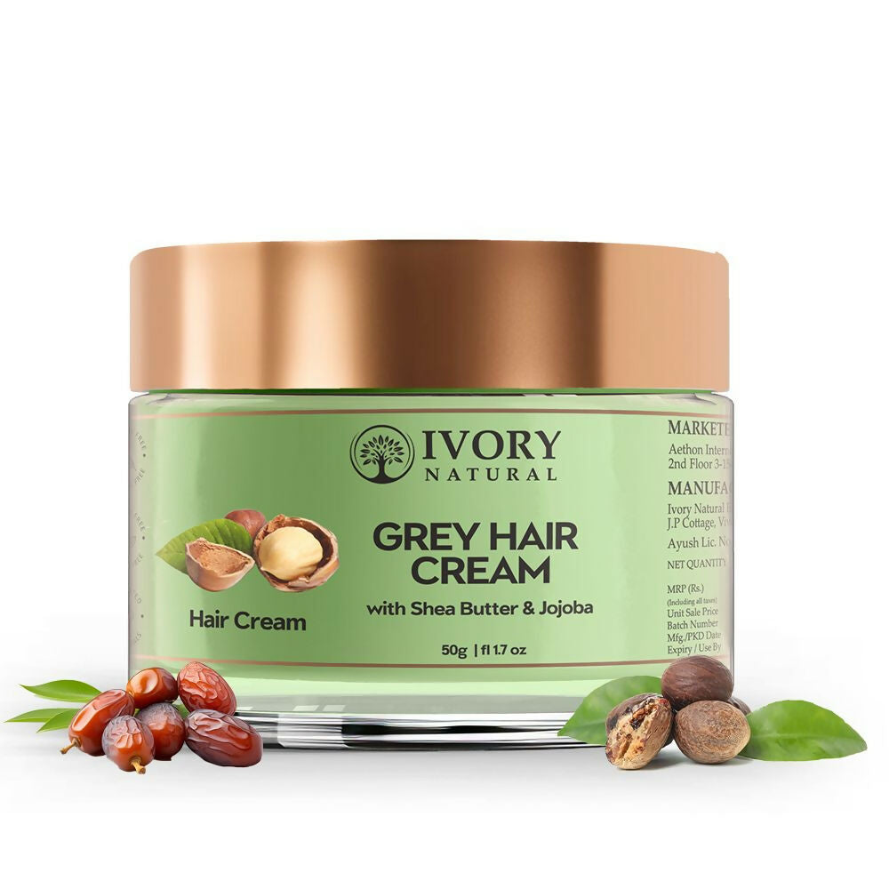 Ivory Natural Cream For Greys Restore Natural Hair Color - Distacart