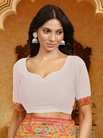 Thumbnail for Astita Linen Cotton(Woven Work) Multicolour Saree