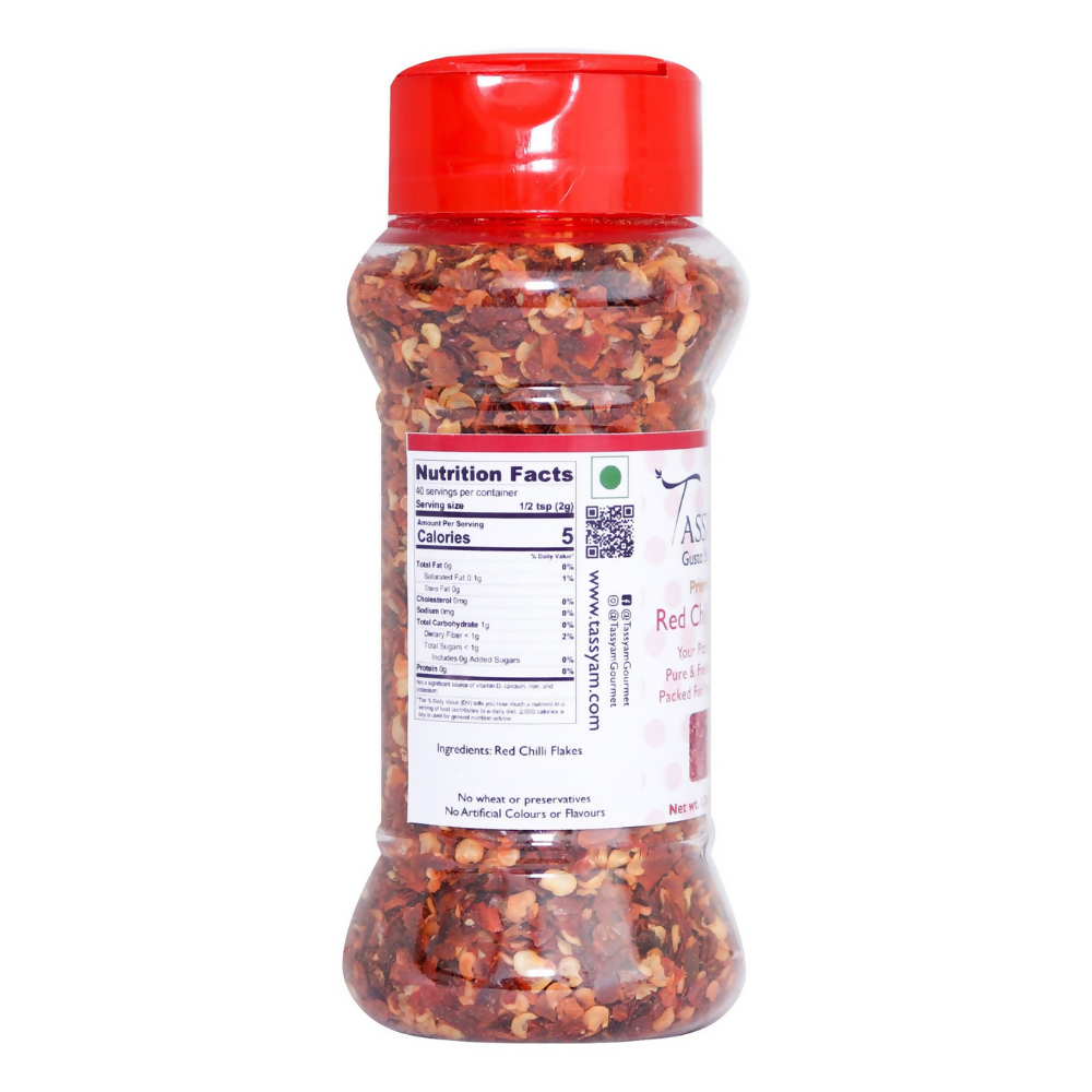 Tassyam Organics Chili Flakes and Oregano - Distacart