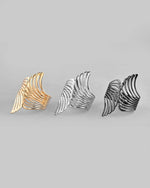 Thumbnail for VOJ Pack of 3 Bracelet - Gold, Silver and Black Tonned Kada Bracelet. - Distacart