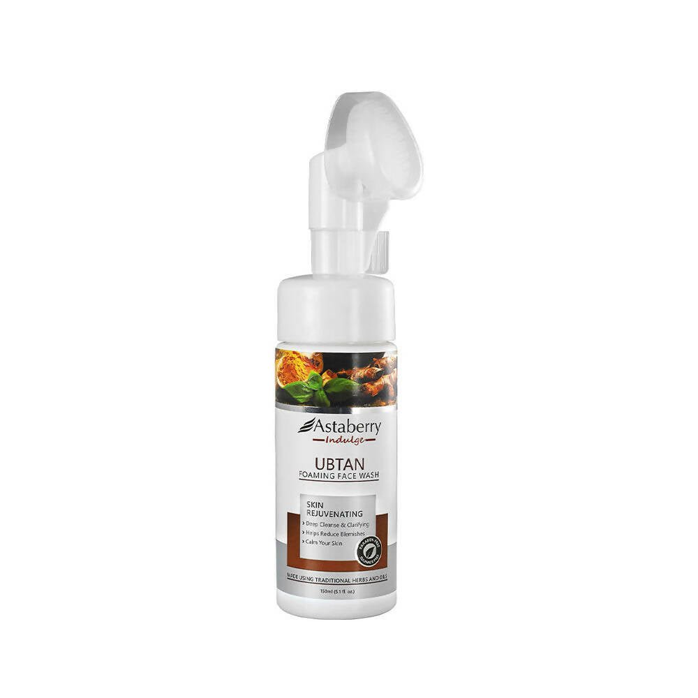 Astaberry Indulge Ubtan Foaming Face Wash - Distacart