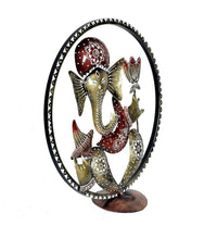 Thumbnail for Umi Ganesha Idol in Cirle Decorative Handicraft Showpiece Ganesha Idol - Distacart