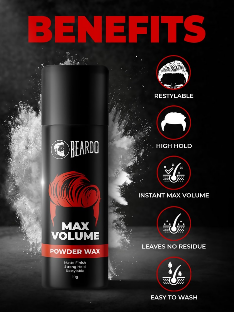 Beardo Max Volume Powder Wax - Distacart