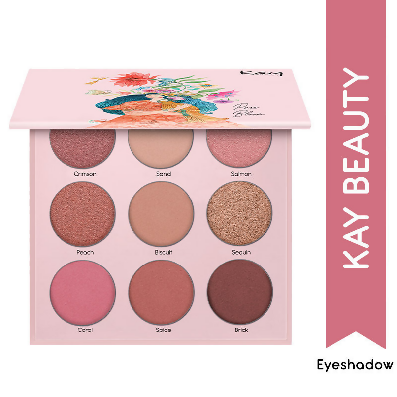 Kay Beauty By Katrina Kaif Eyeshadow Palette - Pure Bloom - Distacart