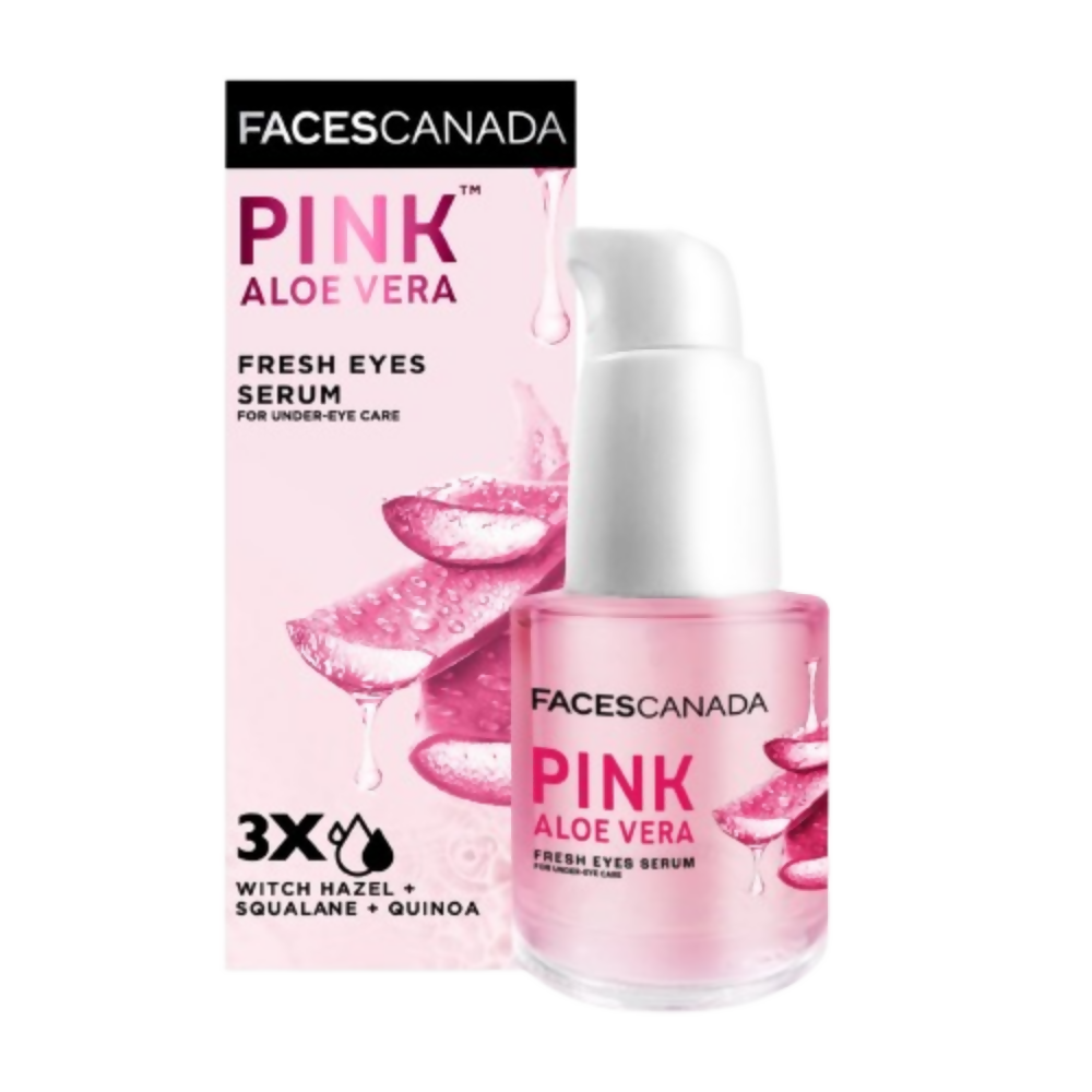 Faces Canada Pink Aloe Vera Fresh Eyes Serum - Distacart